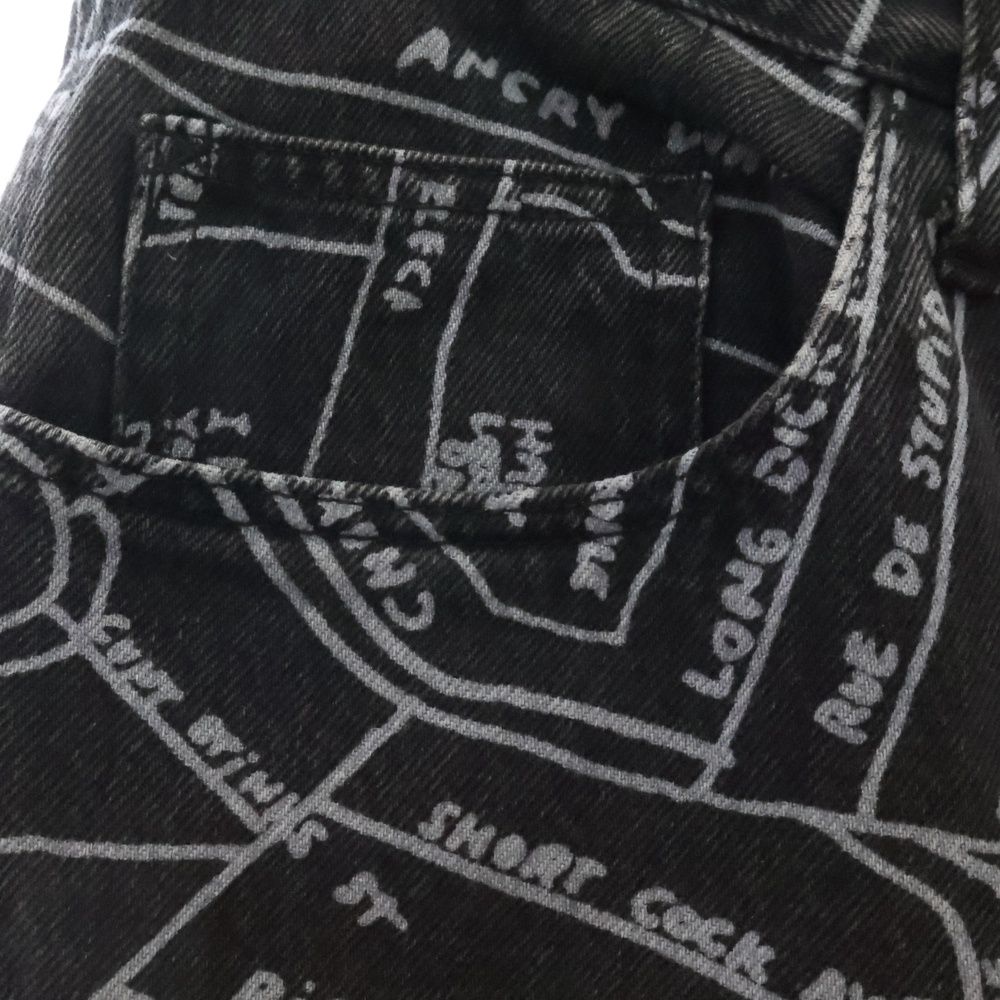 SUPREME (シュプリーム) 19SS Gonz Map Denim Painter Pant ゴンズ