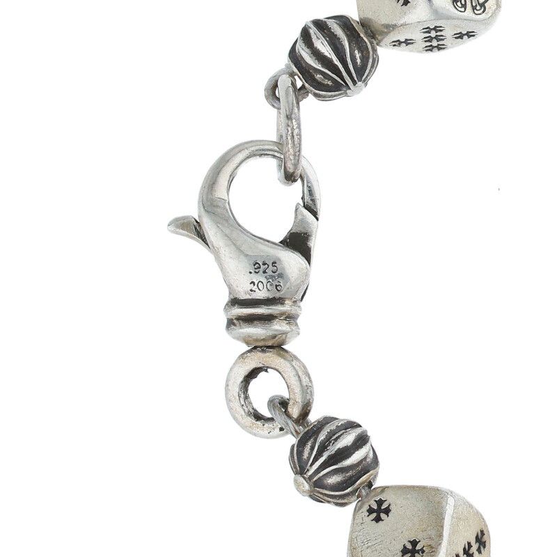 クロムハーツ Dice Bead/ダイスビーズ シルバーブレスレット