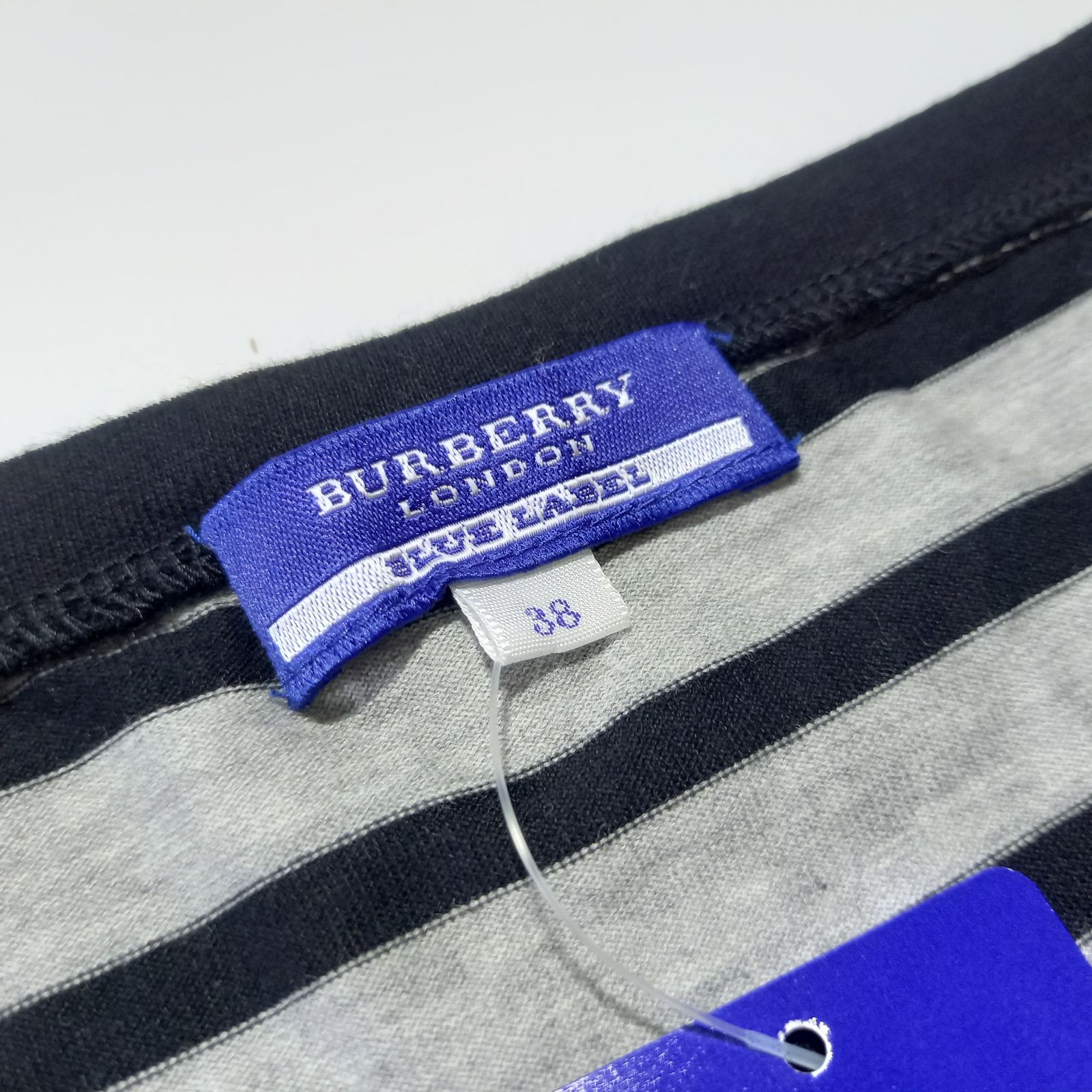 バーバリー　ブルーレーベル　38 ホルターネック 即決 BURBERRY バーバリー ブルーレーベル ホルターネック