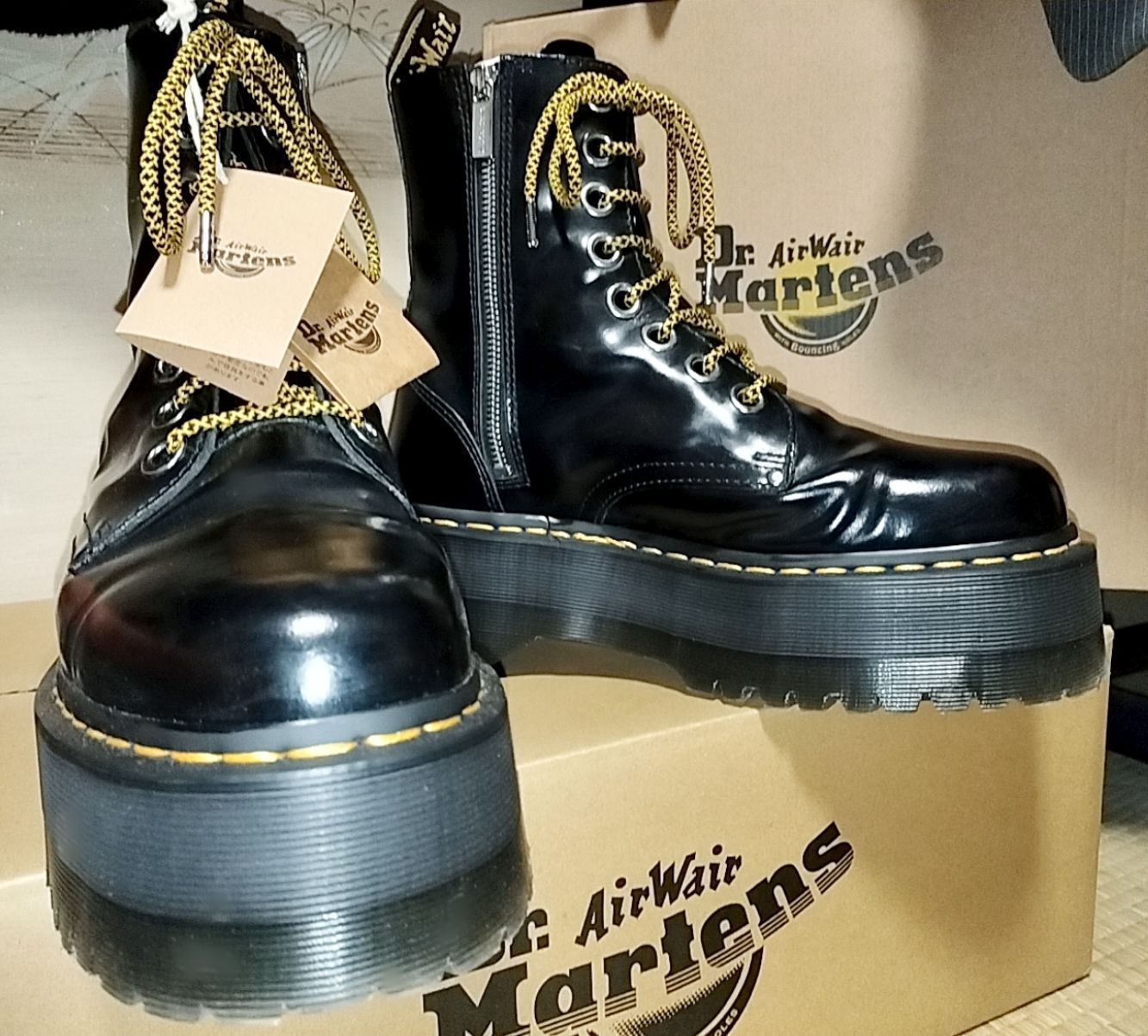 Dr.Martens JADON MAX 8ホールブーツ UK8