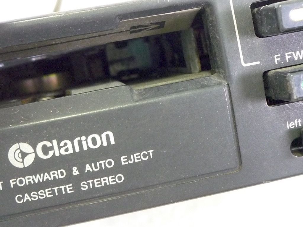 激レア 希少 当時物 クラリオン Clarion カーオーディオ 8トラック カセットテープデッキ 昭和レトロ 旧車 ヴィンテージ 現状 必見③ -  メルカリ