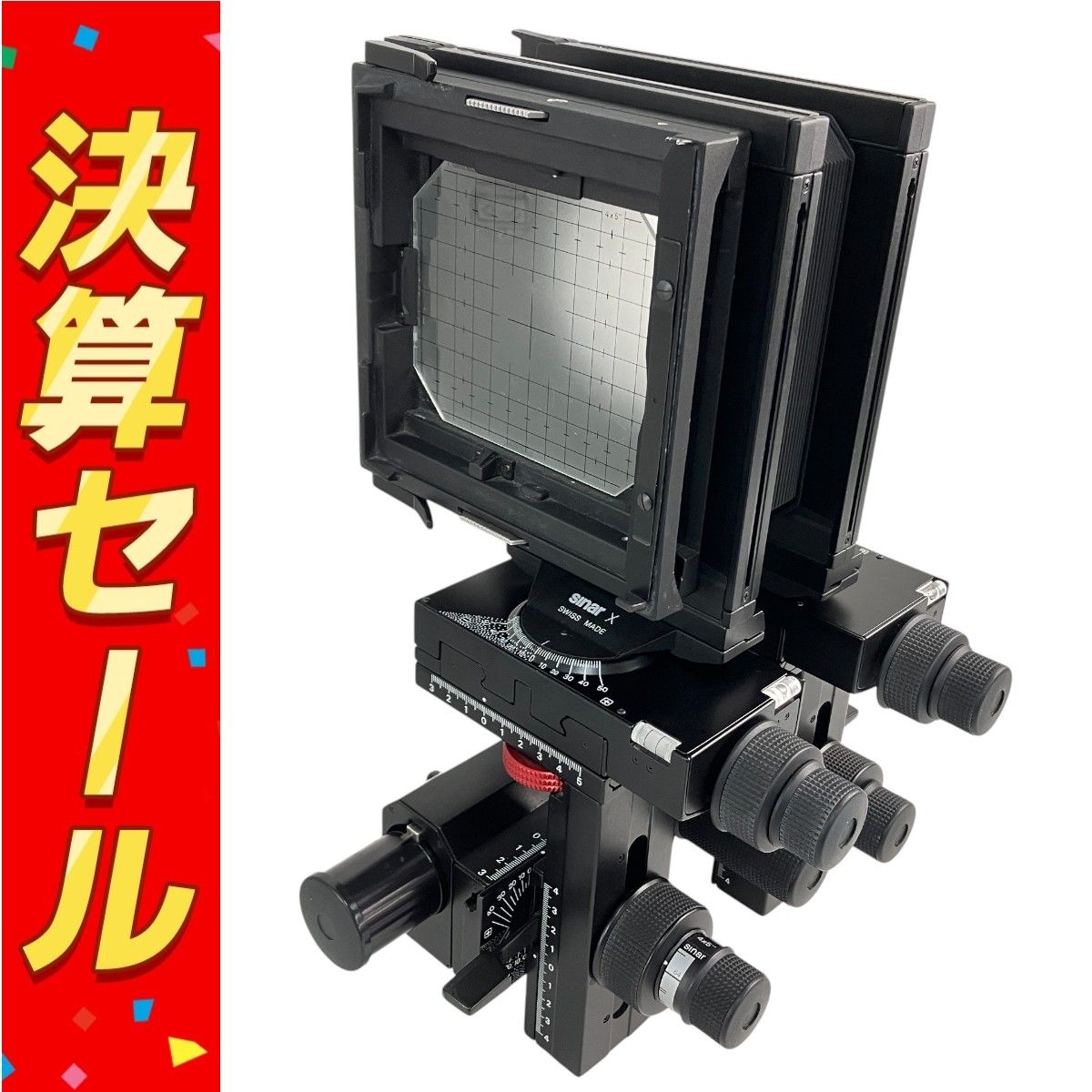 sinar X 大判カメラ ハードケース アクセサリー付 ジナー ジャンク N10128710