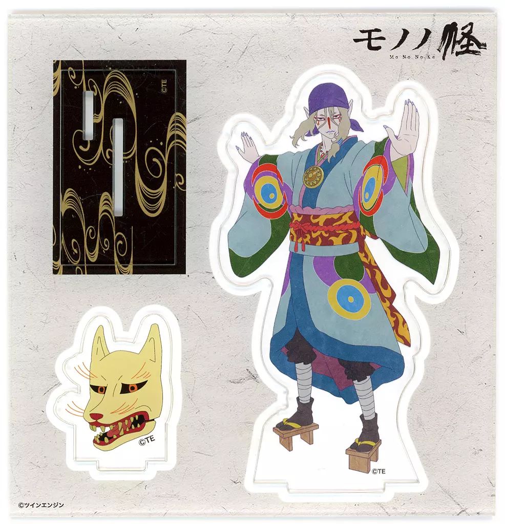 中古】アクリルスタンド・アクリルパネル 薬売り＆お面 アクリル 