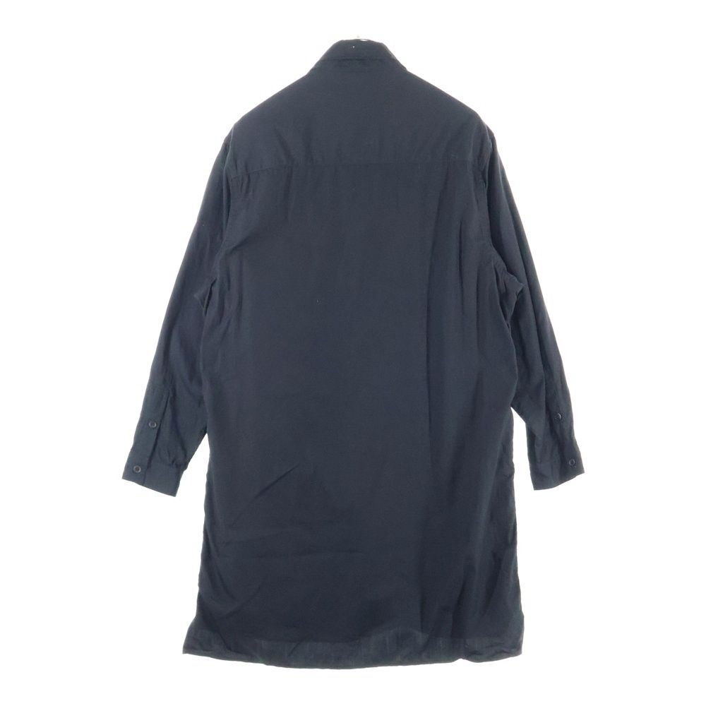 ヨウジヤマモトプールオム リネンロング長袖シャツ Yohji Yamamoto POUR HOMME (ヨウジヤマモト プールオム) 21AW