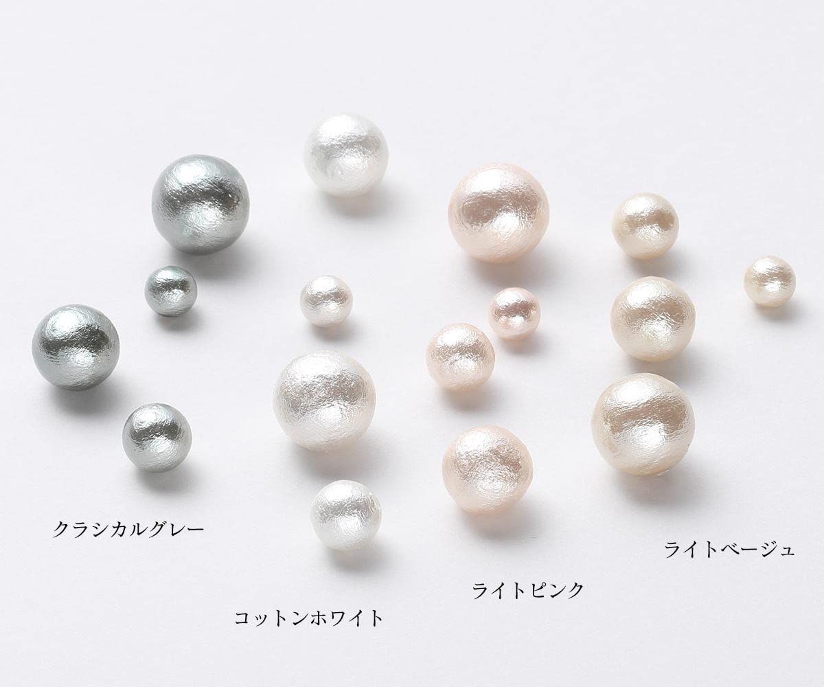 【送料無料】Style: コットンホワイト_シルバー_10mm パール ピアス コットンパール 真珠 チタン レディース コットンホワイト シルバー 10mm 