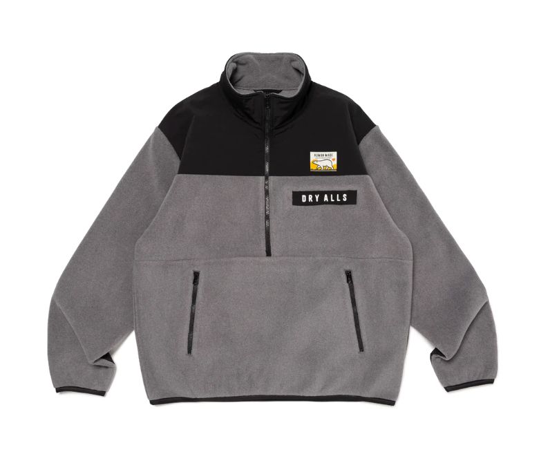 HUMAN MADE FLEECE HALF- ZIP JACKET HM26JK040 - メルカリ