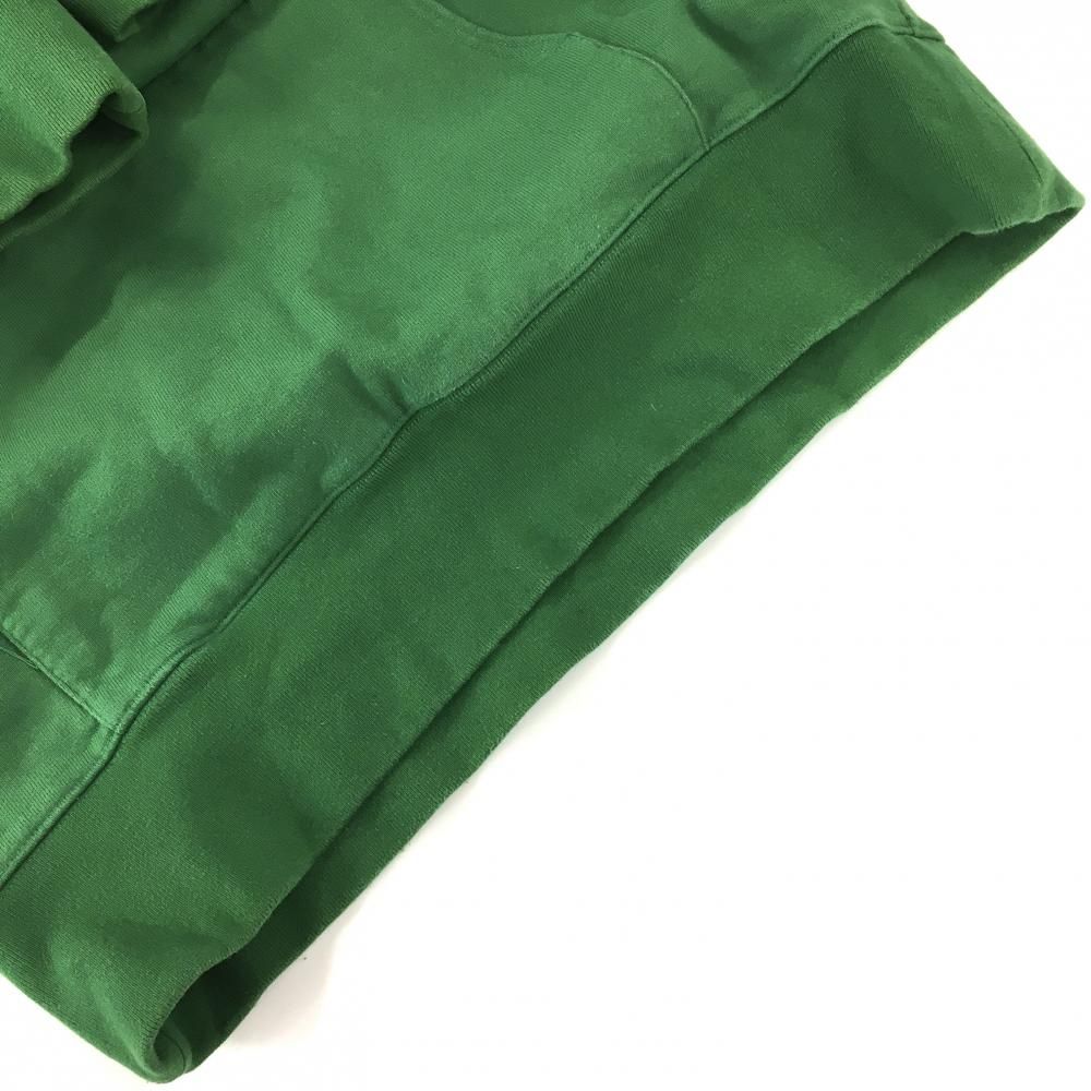 エスルド パーカー グリーン 裏起毛 トレーナー ポケット付 メンズ L