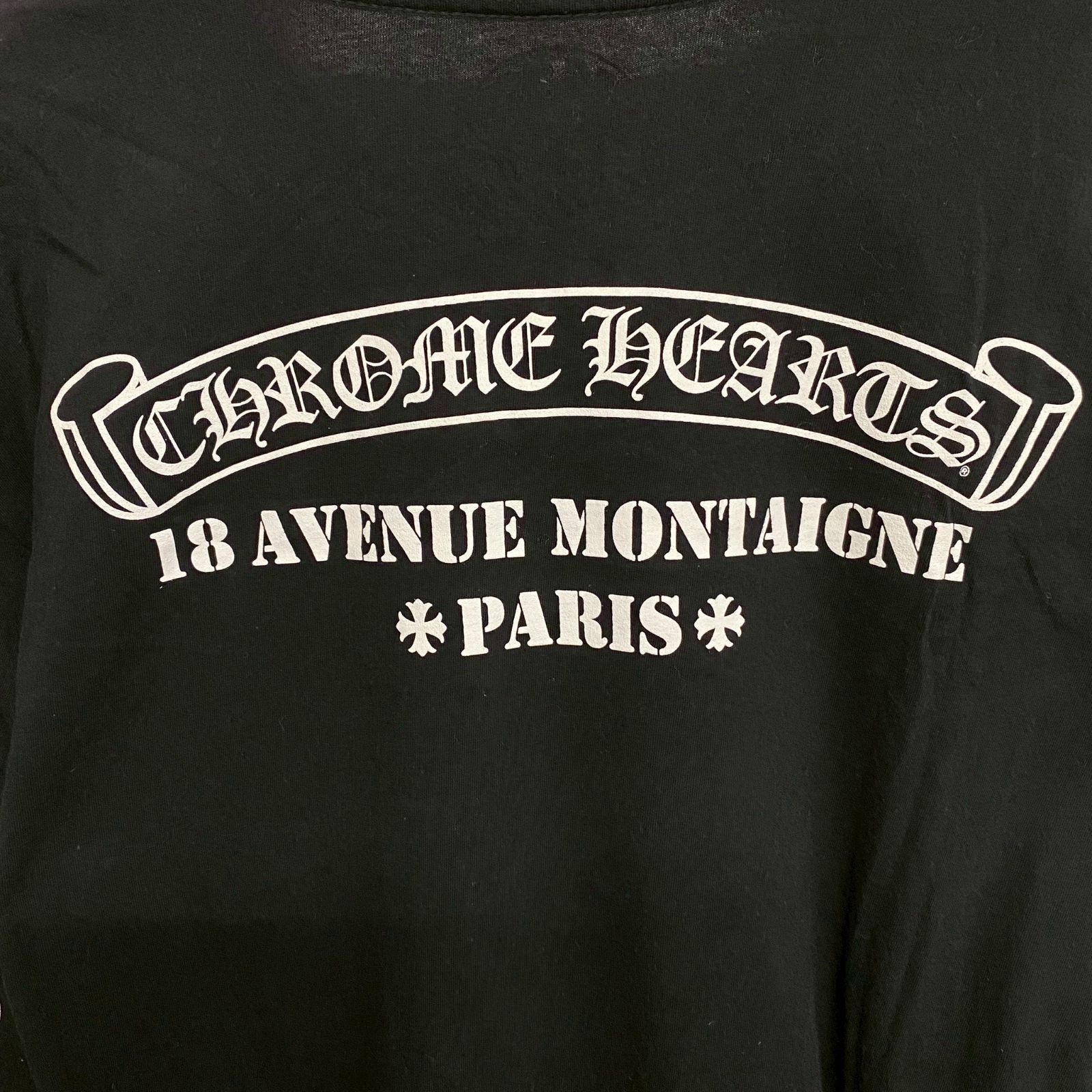 CHROME HEARTS Paris Limited クロムハーツ パリ限定 黒 ブラック 長袖