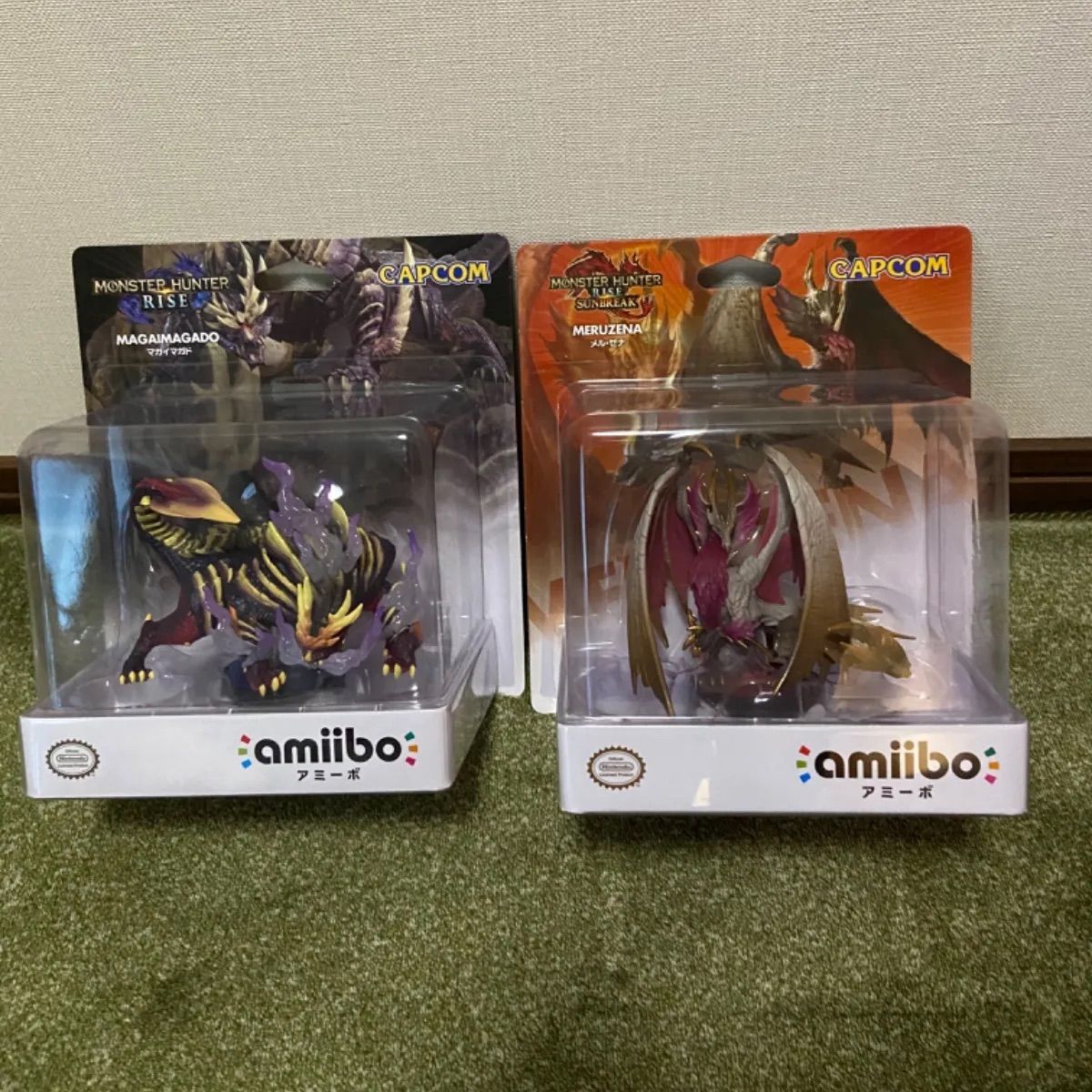 楽天市場】amiibo マガイマガド+オトモアイルー+オトモガルク