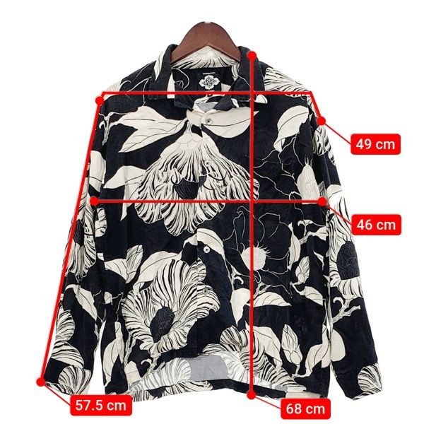 BUDSPOOL GAKKIN バッズプール ガッキン アロハシャツ 長袖