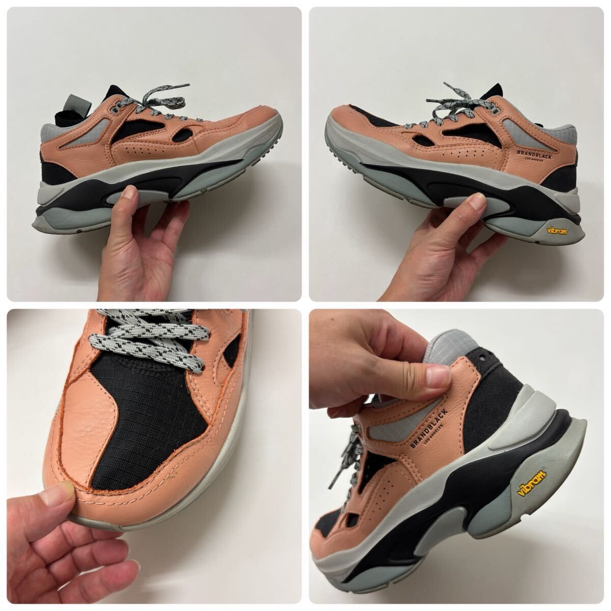 BRANDBLACK ブランドブラック スニーカー VIBRAM ビブラム ソール 