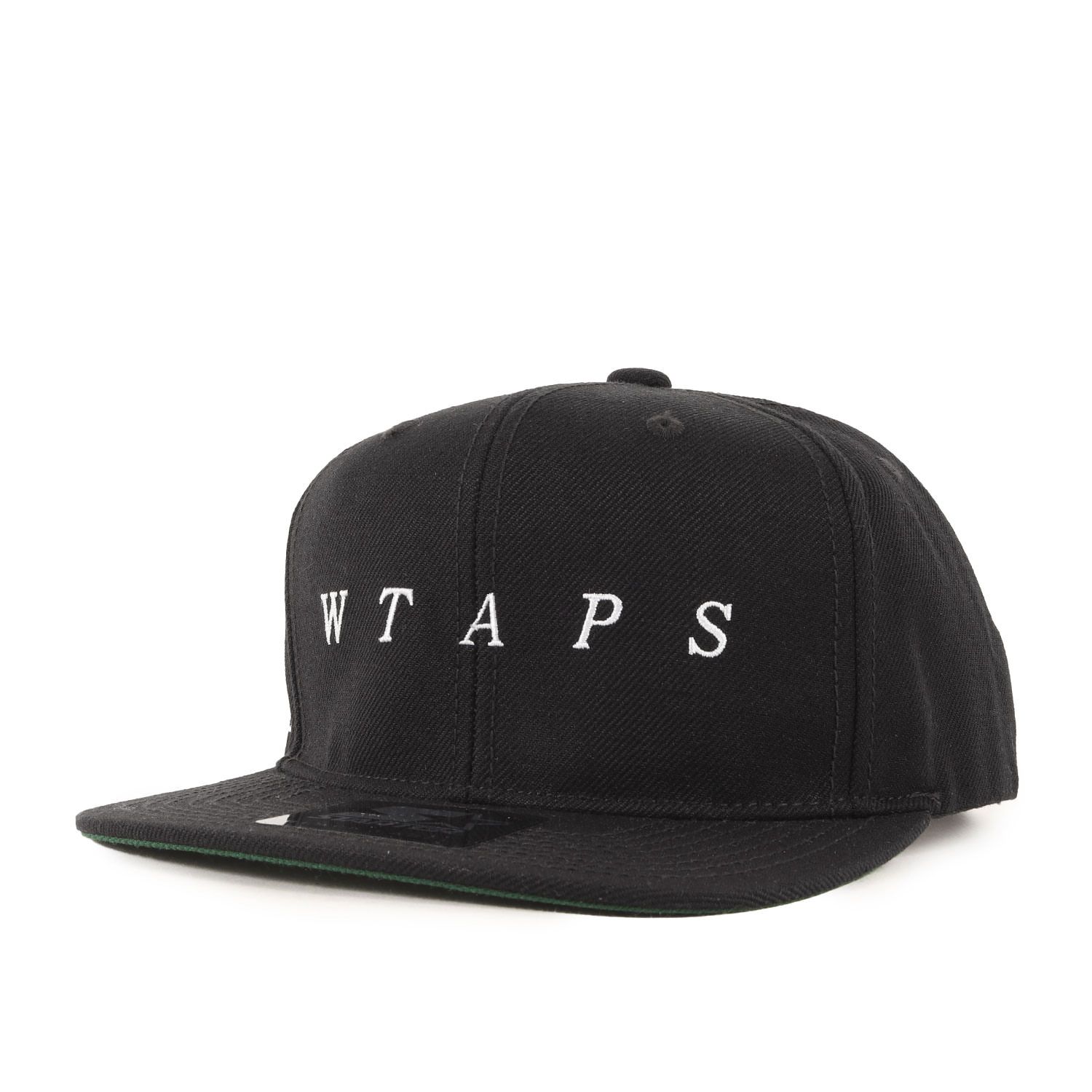 WTAPS ダブルタップス キャップ サイズ:FREE STARTER BLACK LABEL ロゴ刺繍 6パネルキャップ SNAPBACK CAP ブラック 黒 コラボ 別注 帽子【メンズ】