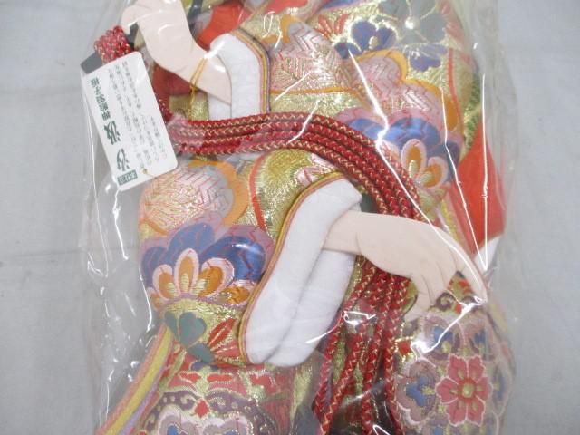 新品 本仕立押絵羽子板 花小町 振袖 汐汲 20号 本桐 手彫り本