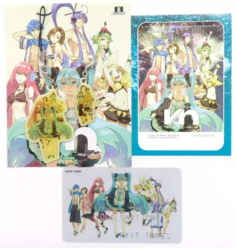 ボーカロイド初音ミク 初音ミク Vocalonation CD 特典ポストカード