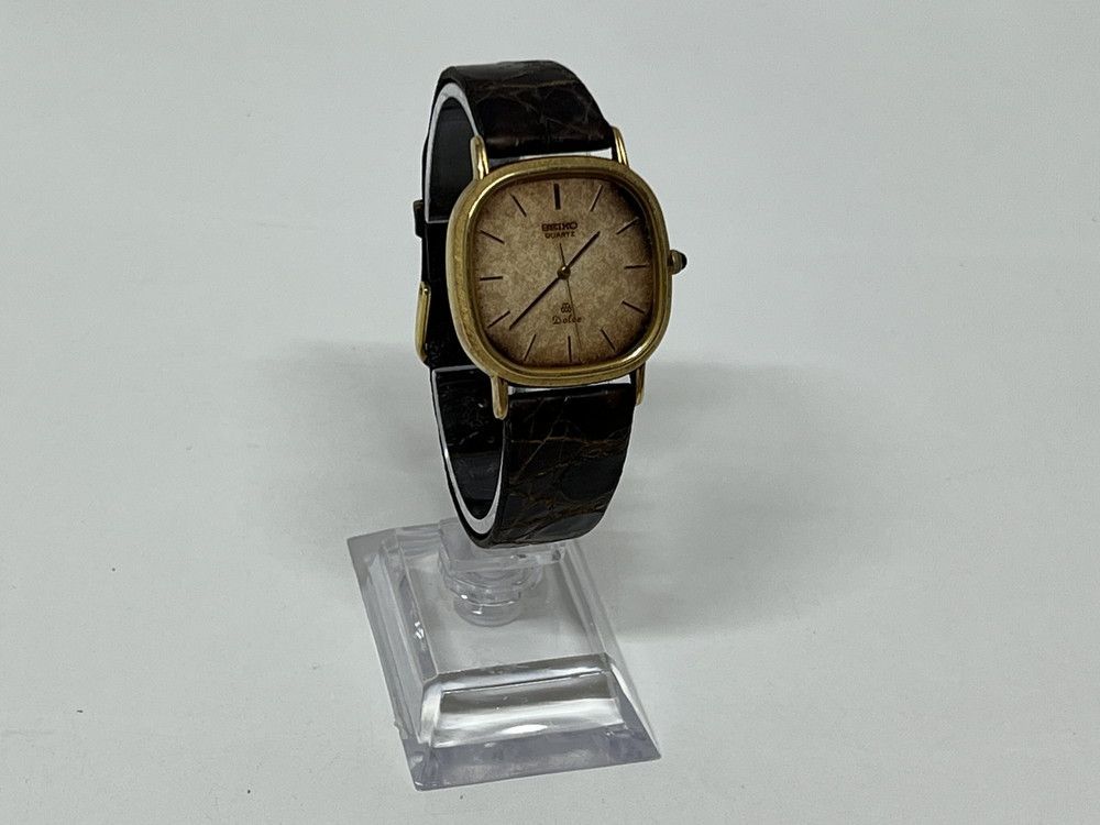☆美品 SEIKO セイコー DOLCE ドルチェ 9520-5070 14K 定番，2025