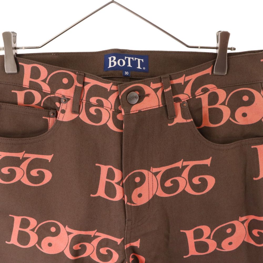 BoTT (ボット) 23SS 2Y Denim Pants デニムパンツ ブラウン BoTT (ボット) 23SS 2Y Denim Pants デニムパンツ ブラウン