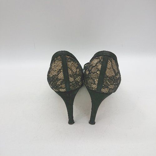 ◇ ⊂ GINZA Kanematsu 銀座かねまつ 花柄レース パンプス サイズ25