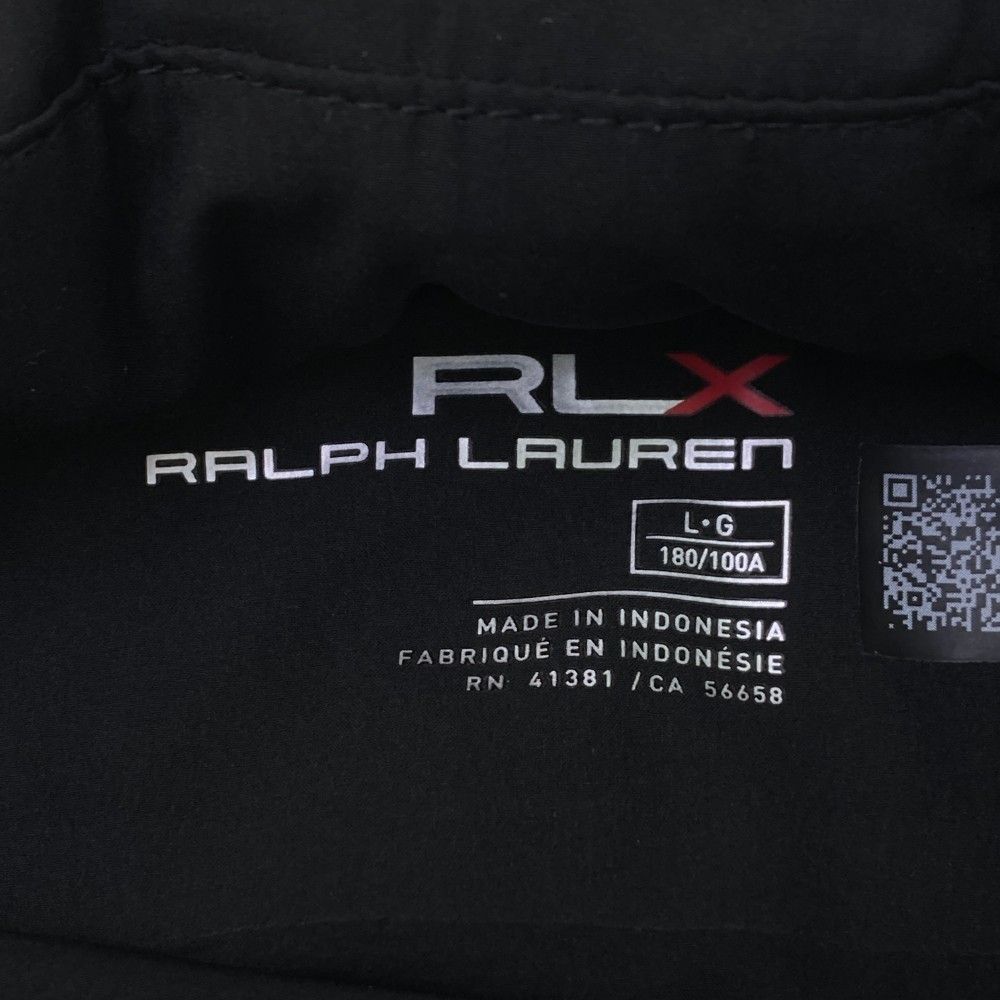 サイズ：L RLX ラルフローレン ジップ ジャケット ブラック系