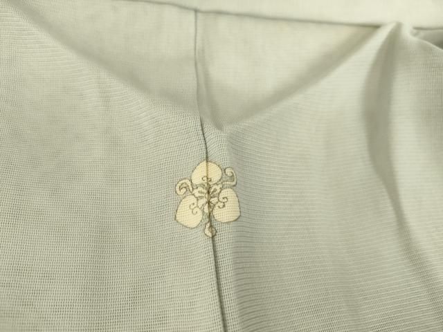 平和屋着物▽訪問着　無双　紗袷　紗×紗　蔦の葉文　正絹　逸品　DAAS0597az 平和屋着物▽訪問着 無双 紗袷 紗×紗 蔦の葉文 正絹 逸品 DAAS0597az