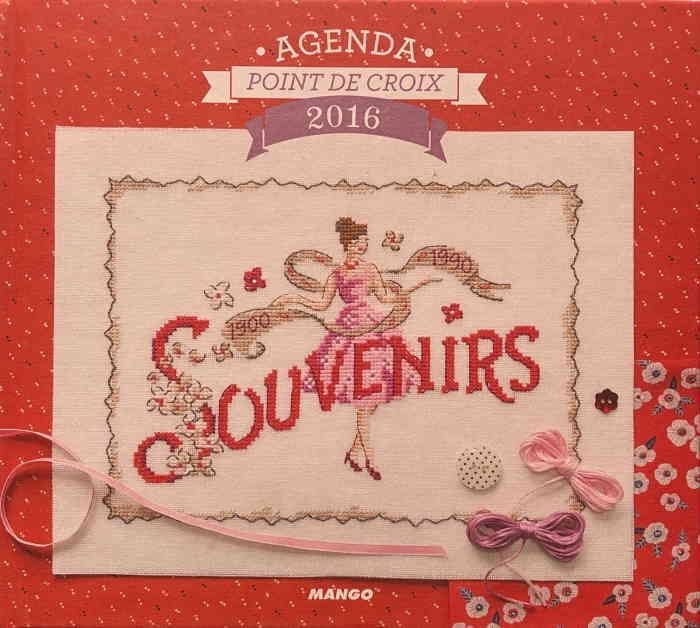 agenda アジェンダ 2016 クロスステッチ図案集 Agenda point de croix