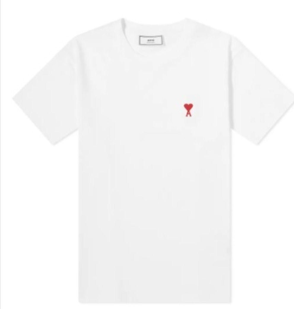 AMI paris DE COEUR コットンロゴTシャツ XXL ホワイト - メルカリ