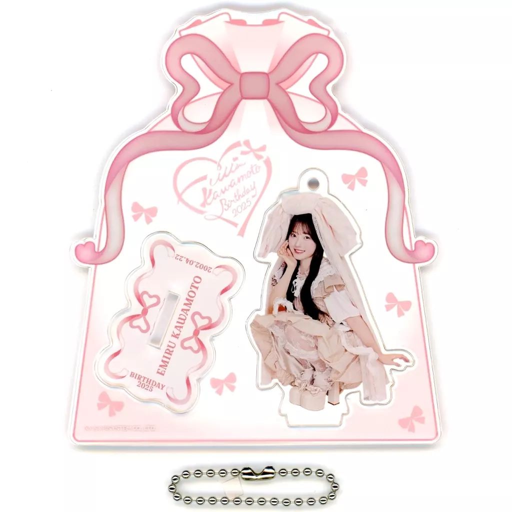 中古】アクリルスタンド・アクリルパネル 川本笑瑠 アクスタ