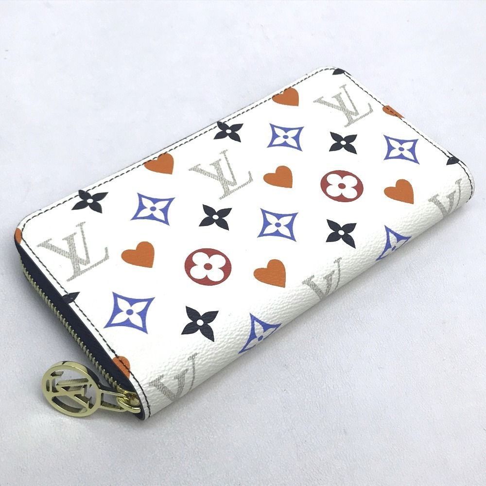 ルイヴィトン LOUIS VUITTON ジッピーウォレット M57491 ハート 