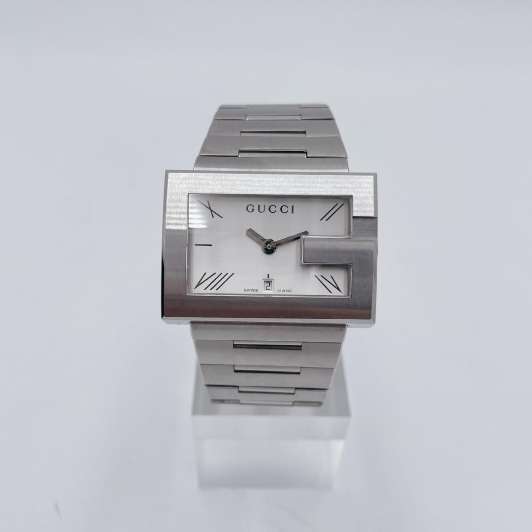 極美品】 GUCCI 100M YA100306 タイムレス グッチ 腕時計 Gフェイス 