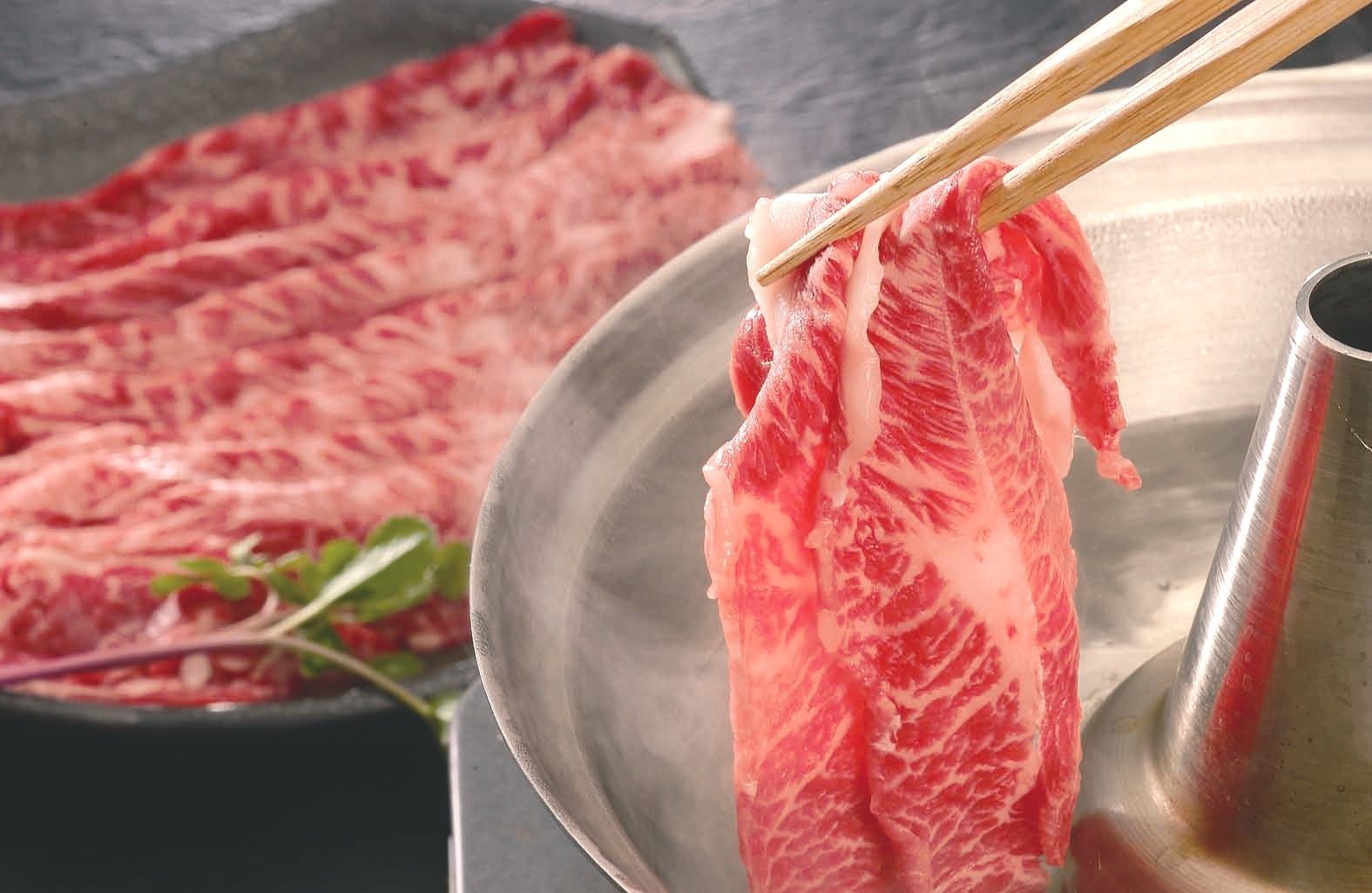 長野 信州和牛すきしゃぶ用 牛肉・「セット内容」モモ400g・NS1734T