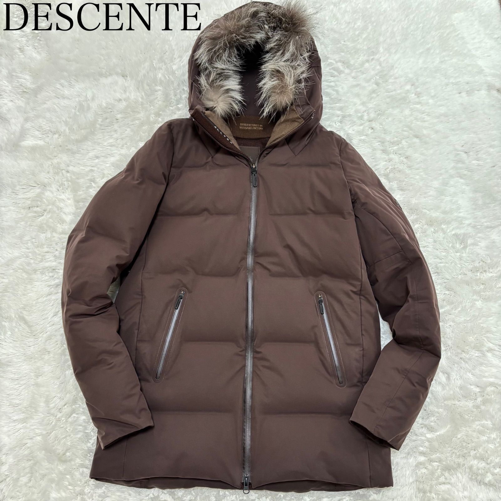 DESCENTE ALLTERRAIN デサント 水沢ダウン マウンテニア BEAUTY-YOUTH別注 ファー 近年