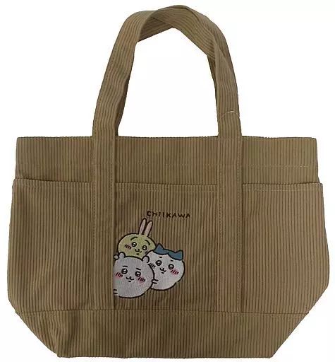 ちいかわ ハチワレ ボア コーデュロイ ミニトート バック パッツン