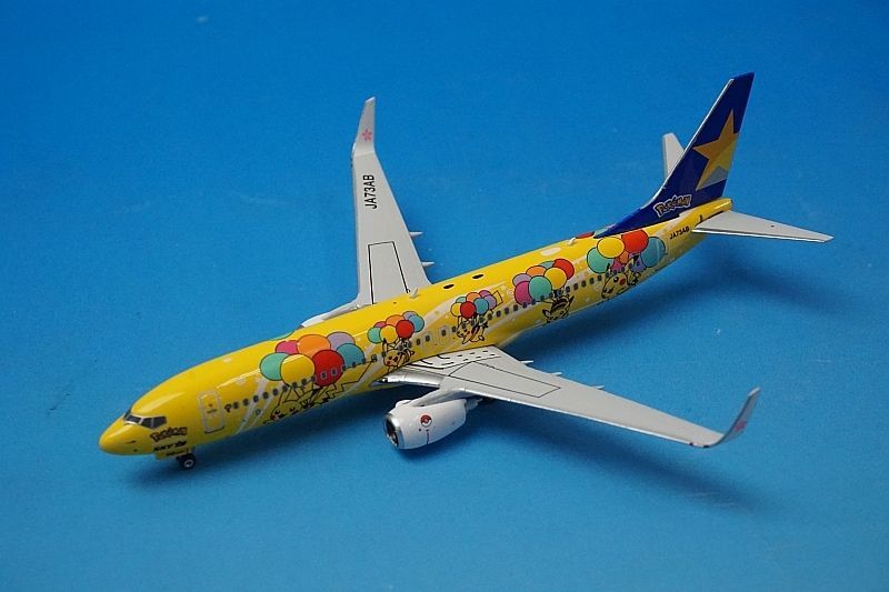 1|400 B737-800 スカイマーク ポケモン ピカチュウジャンボ JA73AB