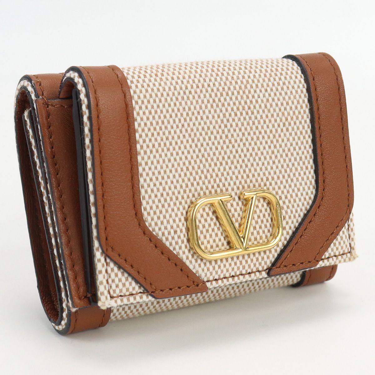 完売品　ヴァレンティノ 財布 VALENTINO 三つ折り財布 折り畳み ヴァレンティノ♢VALENTINO二つ折り財布 三つ折り (VALENTINO