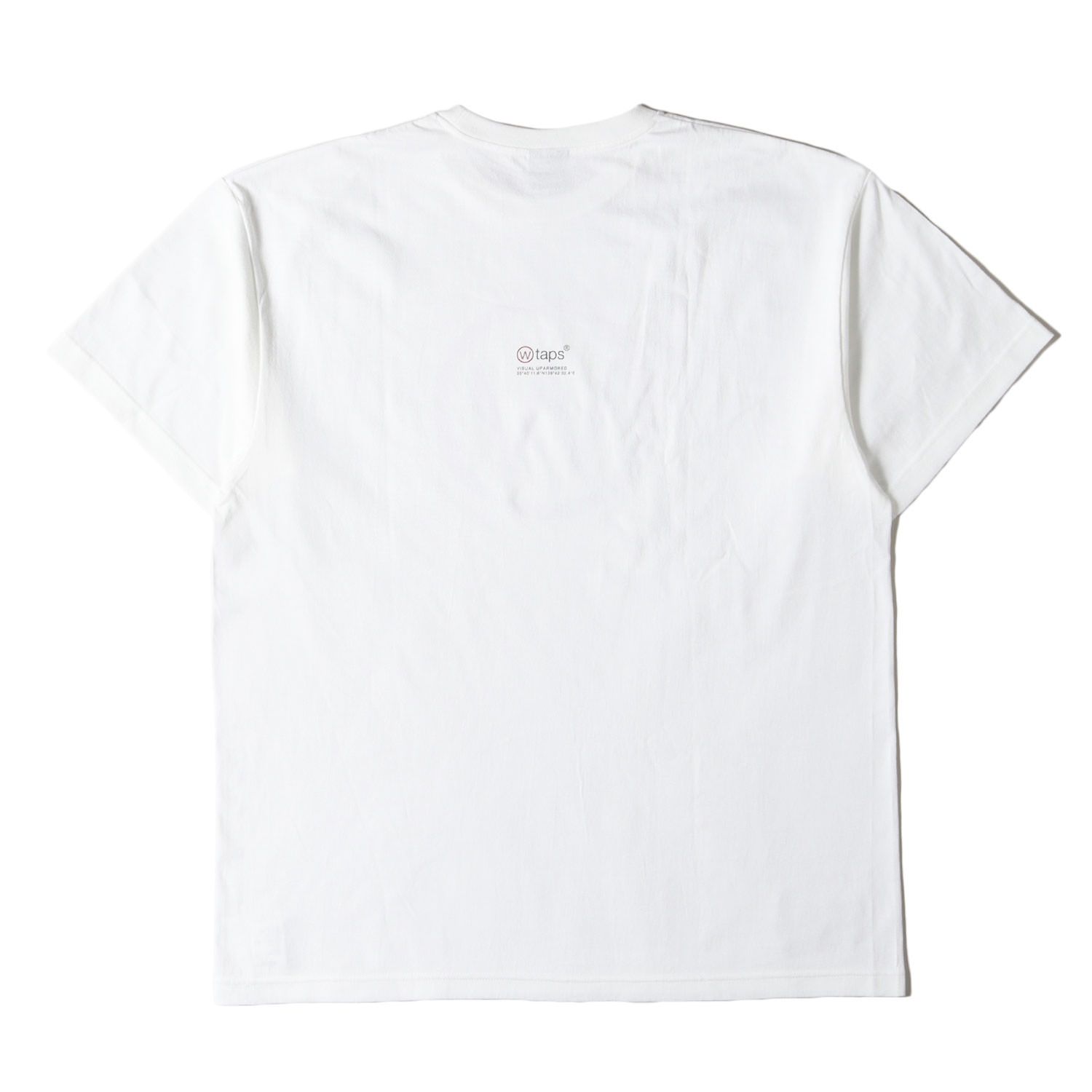 美品 wtaps Tシャツ Lサイズ 白 WTAPS ロングTシャツ Lサイズ WHITE ダブルタップス ロンT 白
