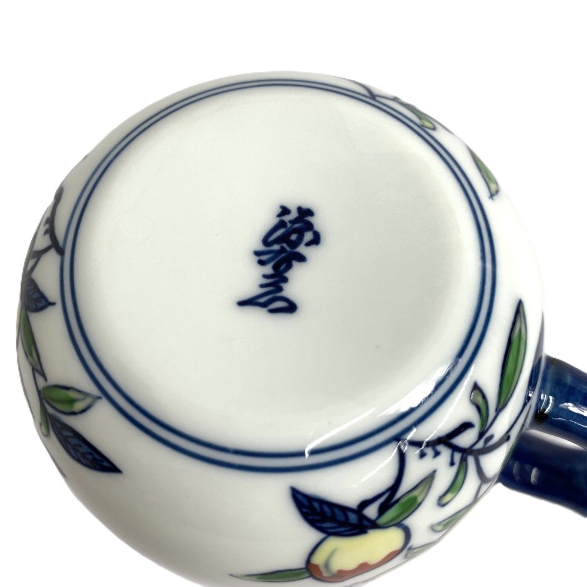 【未使用】 源右衛門窯 染錦花ちらし フリーカップ 館林源右衛門 コーヒー 酒器 未使用】 源右衛門窯 染錦花ちらし フリーカップ 館林源右衛門