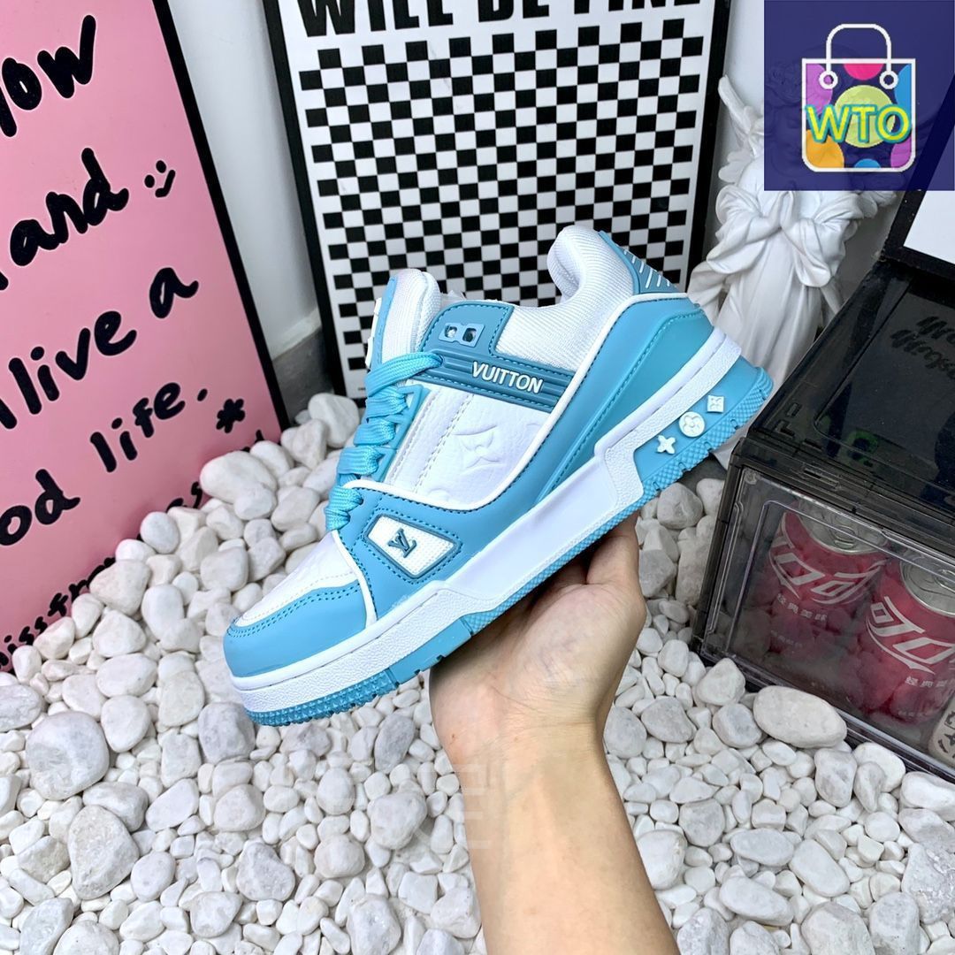 LOUIS VUITTON Trainer レザーカジュアルロートップファッション