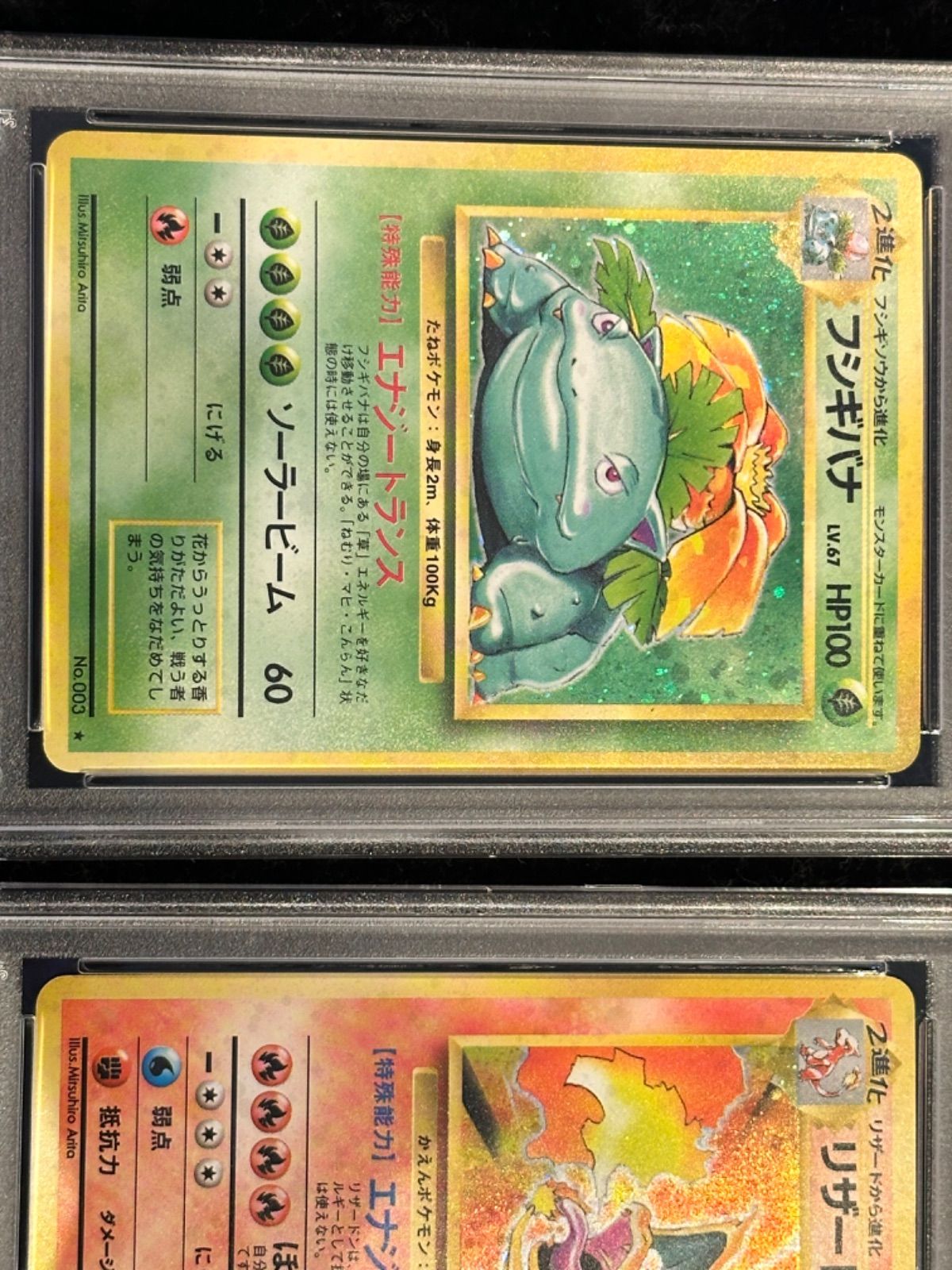 ポケモン - frmjpn  旧裏 フシギバナ リザードン、リザード 旧裏 ポケモンカード リザードン フシギバナ
