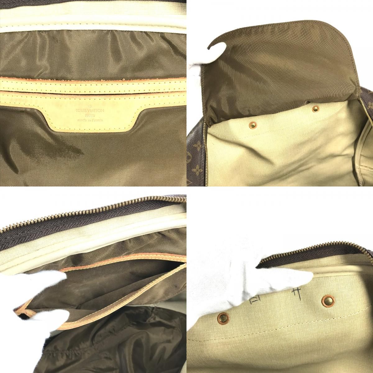 モノグラムキャンバス ブラウン