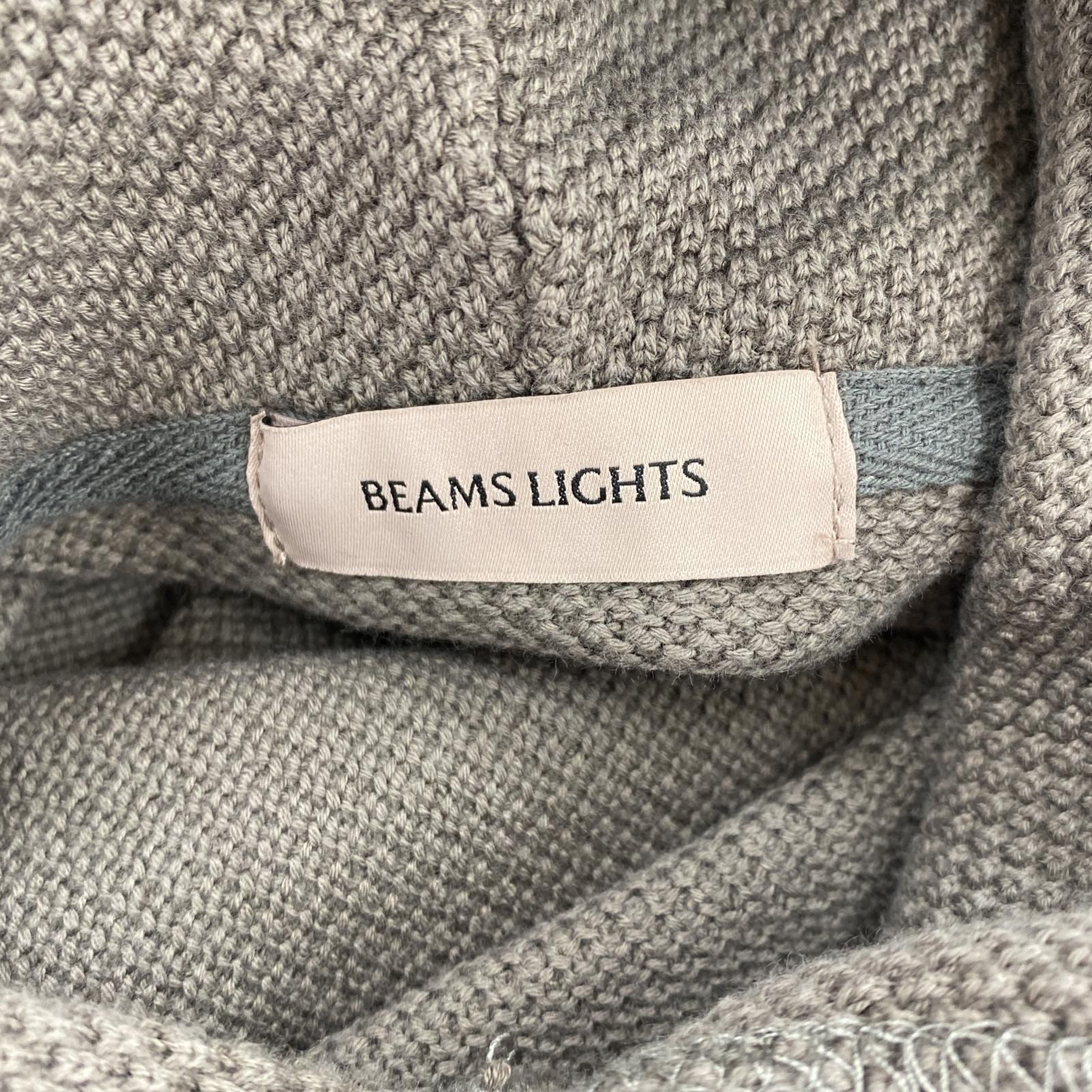 BEAMS LIGHTS ビームスライツ プルオーバーパーカー sizeM/カーキ系 メンズ