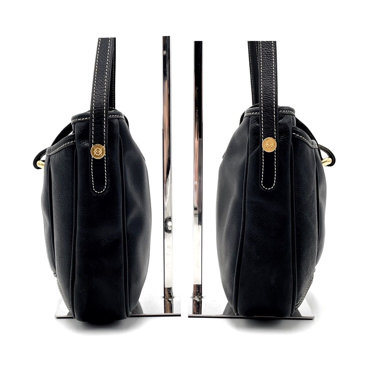✨良品✨ LOEWE ロエベ ポシェット ショルダーバッグ フラップ 