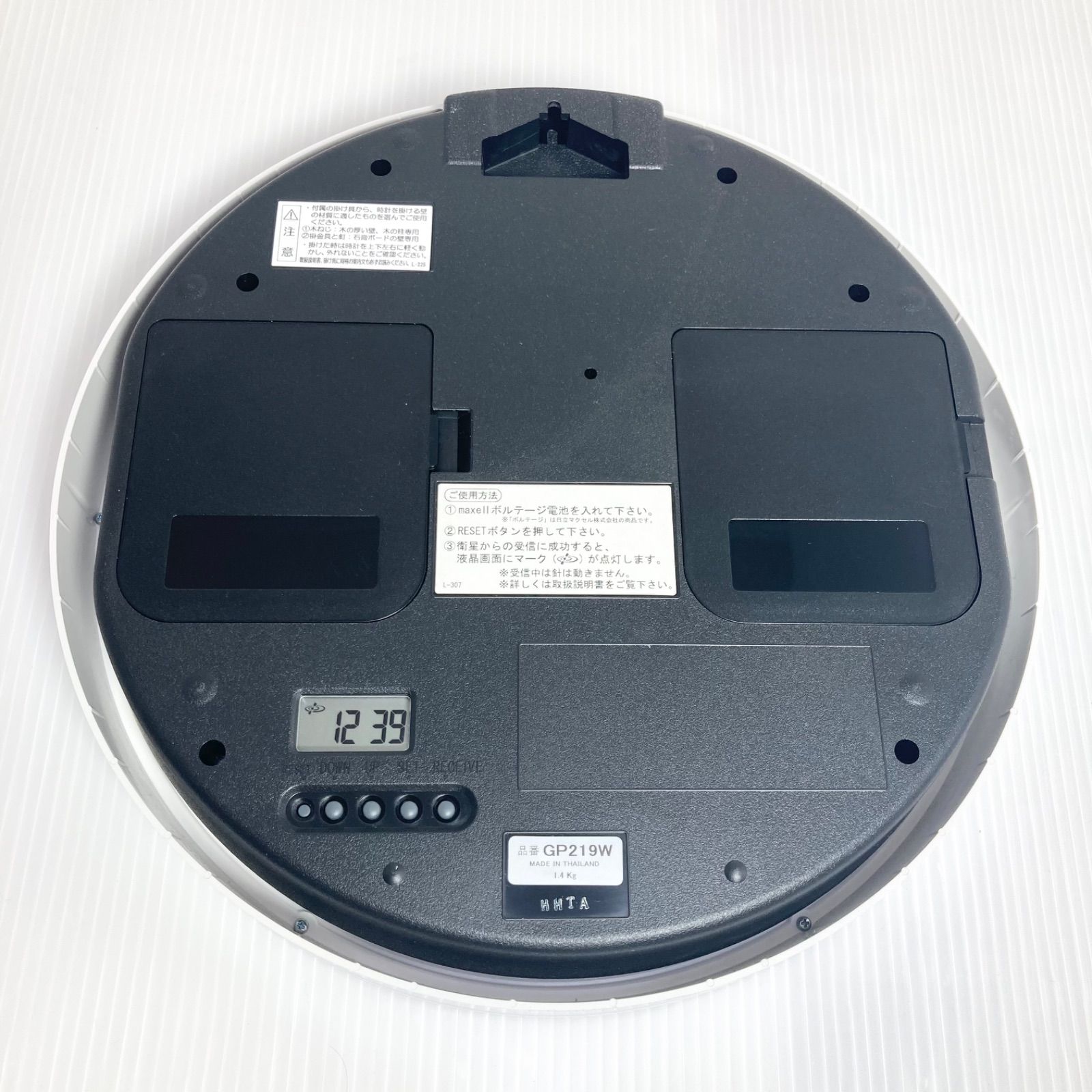 気軽に注文ください！ SEIKO セイコー GP219W 壁掛け時計 衛星電波時計