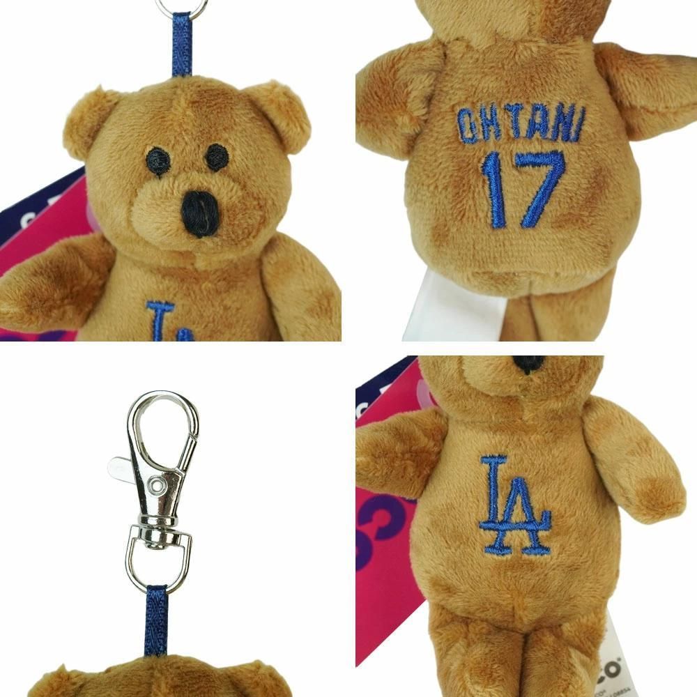 新品ドジャースMLB公式グッズ大谷翔平くまぬいぐるみ