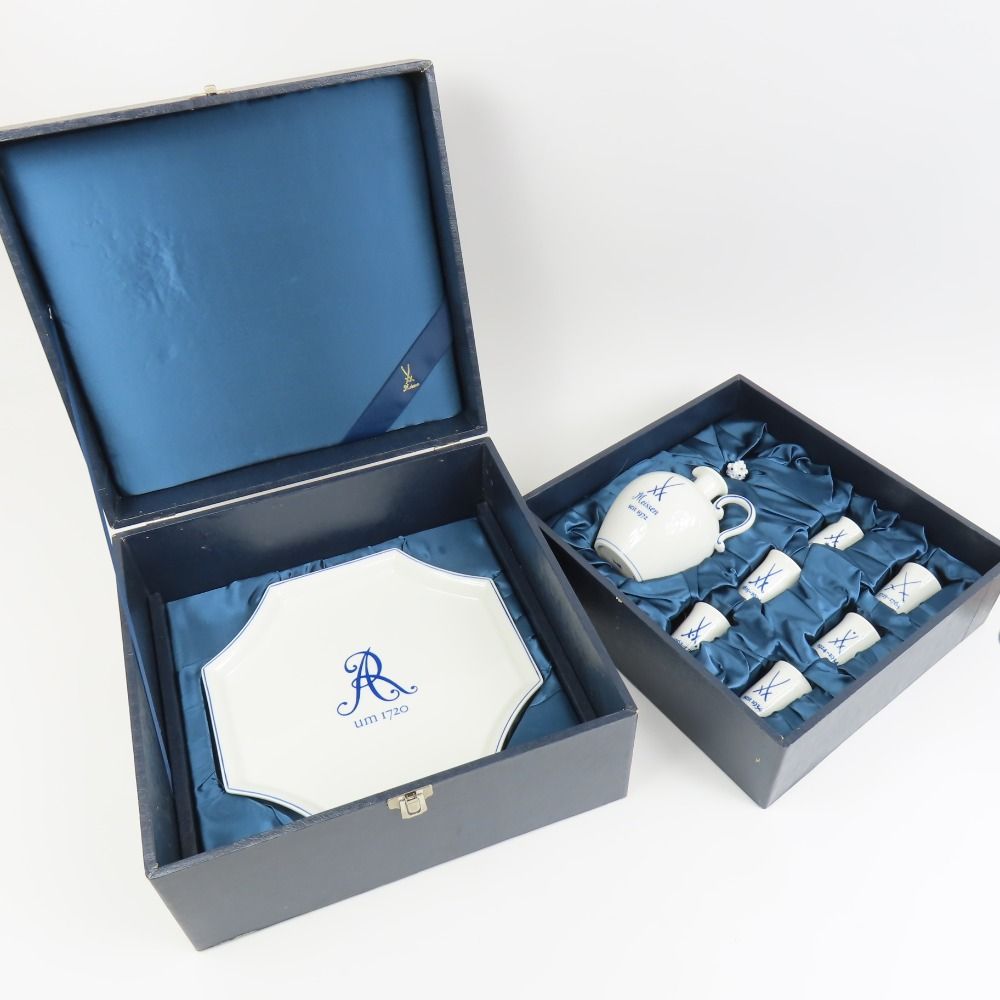 マイセンMeissen ブルーオニオン リキュールボトル 新品未使用品