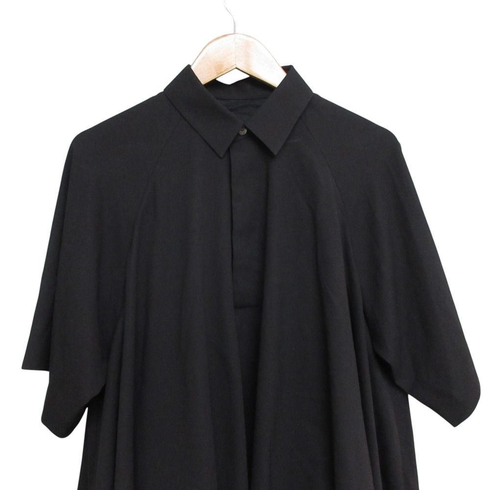 ENFOLD バルーンハーフスリーブブラウス　ブラック サイズ38 ENFOLD バルーンハーフスリーブブラウスブラック サイズ38
