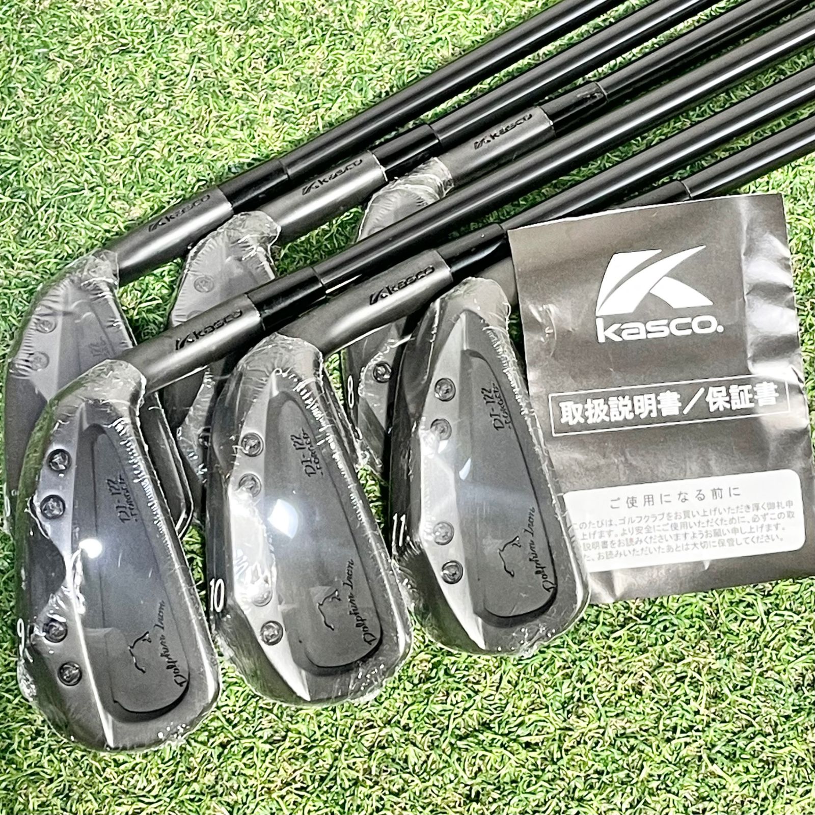 新品 ATTAS装着kasco DI-122 2022年 アイアンセット 6本右 キャスコ（KASCO）（メンズ）DI-122 ドルフィンブラック