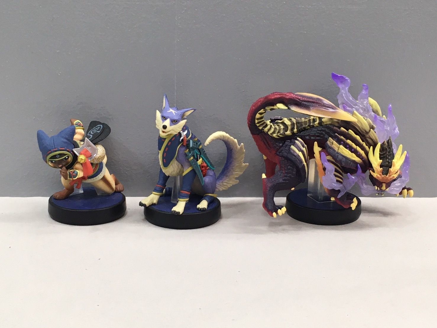 小牧店】amiibo アミーボ オトモガルク アイルー マガイマガト