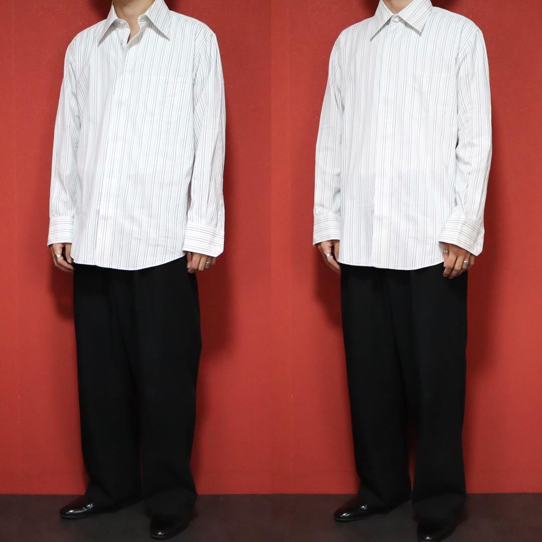GAULTIER HOMME objet グラデーションストライプ シャツ GAULTIER HOMME objet グラデーションストライプ シャツ - メルカリ