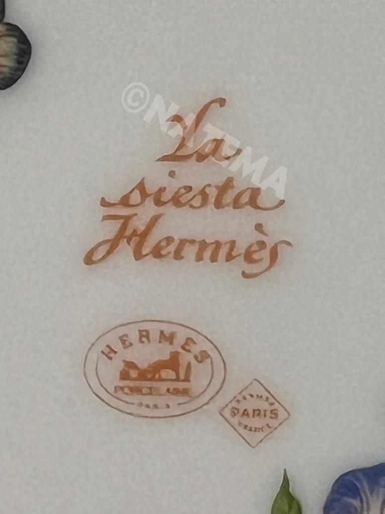 美品 HERMES エルメス La siesta 皿 シエスタ デザートプレート