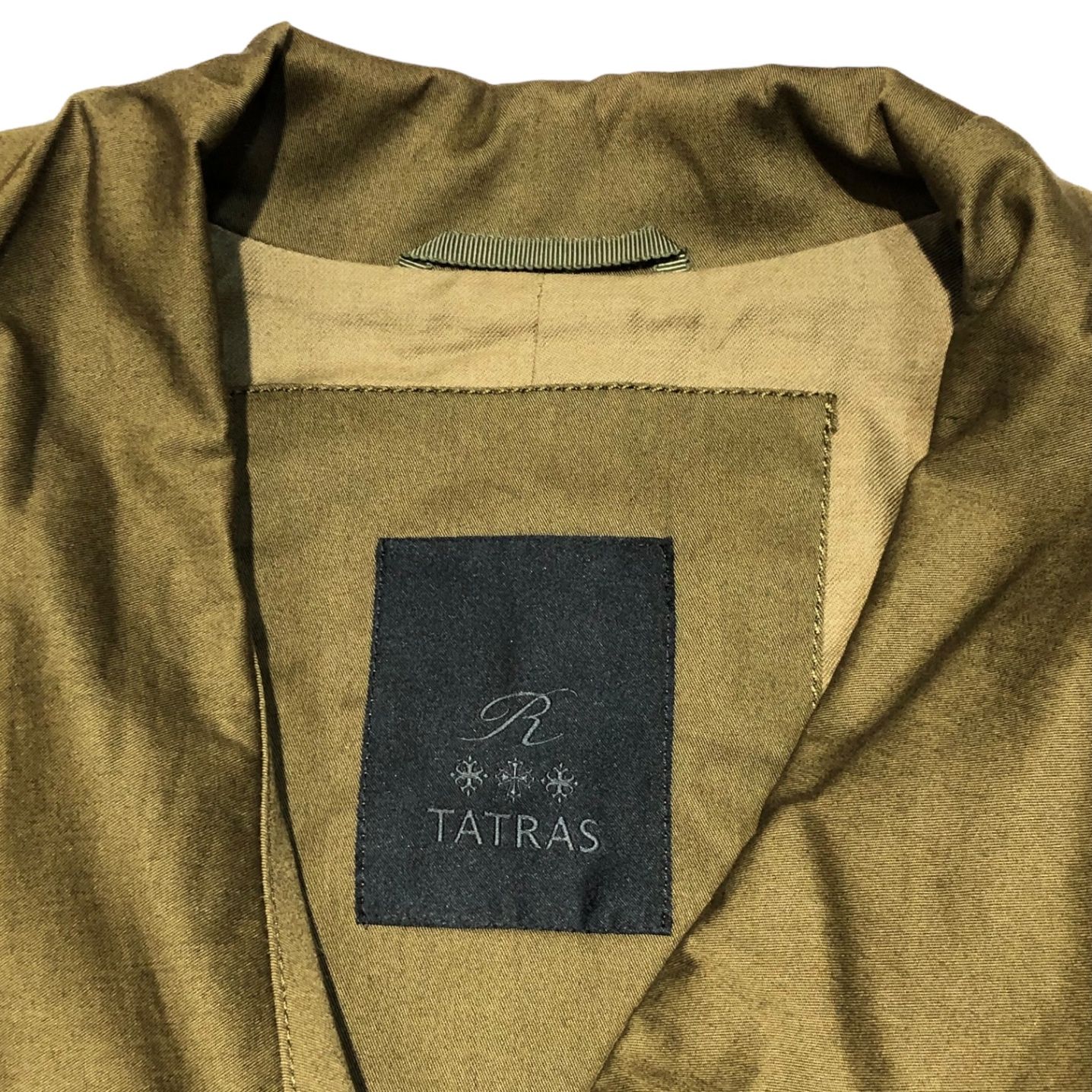 TATRAS タトラス トレンチコート カーキ サイズ03 バーバリー アクア 
