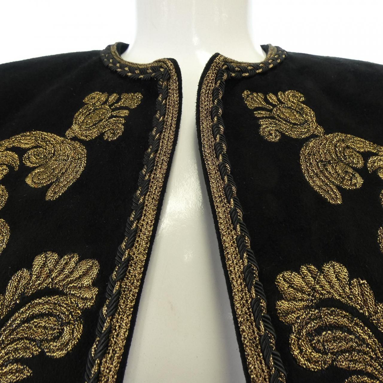 セリーヌ CELINE レザージャケット CELINE セリーヌ トリオンフボタン